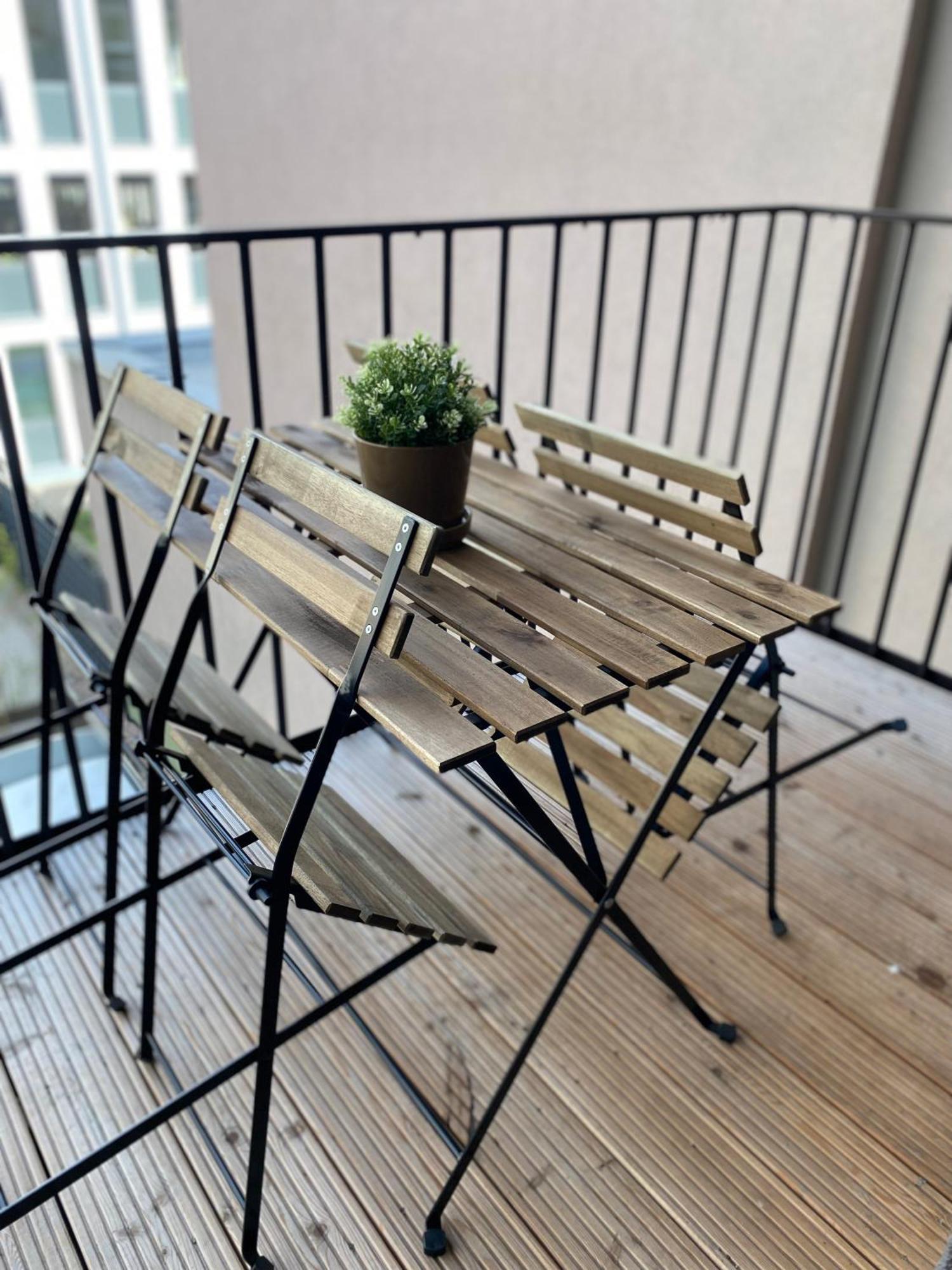 Eiwelhome - Stilvoll, Urban-Ruhig Schlafen, Bahnhofsnah, Balkon Erfurt Dış mekan fotoğraf